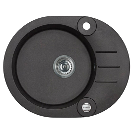 Virtuves izlietne Alveus Roll Roll 40 S, Iebūvējamā, Granīts, Melna (501710833) | Virtuves izlietnes | prof.lv Viss Online