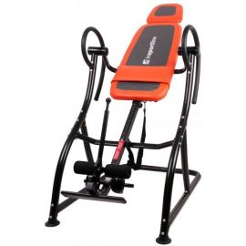 InSPORTline Inversion Table INVERSO Plus Black/Orange (10553) | Exercise machines | prof.lv Viss Online