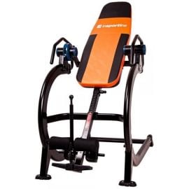 InSPORTline Inversion Table INVERSO Profi Black/Orange (10554) | Exercise machines | prof.lv Viss Online