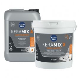 Kiilto Keramix A+X Two-component waterproofing membrane for balconies and terraces 5+5kg | Kiilto | prof.lv Viss Online