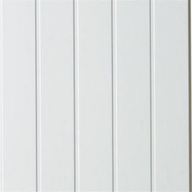 Huntonit Skygge окрашенные влагостойкие древесностружечные панели для стен, белые 11x620x2740мм | Декоративные панели для стен и потолков | prof.lv Viss Online