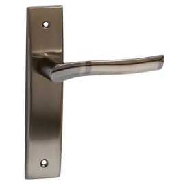 MP MRO-15-70 SN/BN Door Handle for Indoor, Chrome/Smoky Bronze | Door handles | prof.lv Viss Online