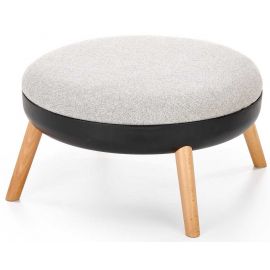 Halmar Scandi Relax Chair 68x68x37cm Grey/Black (V-CH-SCANDI-PODNÓŻEK) | Pouffes | prof.lv Viss Online