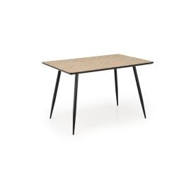 Virtuves galds Halmar Berto, 80x120x77cm, Ozola/Melna (V-CH-BERTO-ST) | Kitchen tables | prof.lv Viss Online