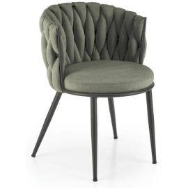 Virtuves Krēsls Halmar K516 48x40x79cm, Melns/Zaļš (V-CH-K/516-KR-OLIWKOWY) | Halmar | prof.lv Viss Online