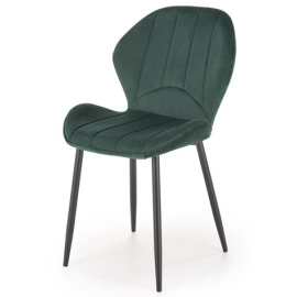 Virtuves Krēsls Halmar K538 42x48x85cm, Melns/Zaļš (V-CH-K/538-KR-C.ZIELONY) | Halmar | prof.lv Viss Online