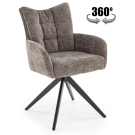 Virtuves Krēsls Halmar K540 50x50x89cm, Melns/Pelēks (V-CH-K/540-KR-POPIELATY) | Halmar | prof.lv Viss Online