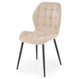 Virtuves Krēsls Halmar K548 47x47x84cm, Melns/Bēšs (V-CH-K/548-KR-BEŻOWY) | Halmar | prof.lv Viss Online