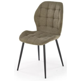 Virtuves Krēsls Halmar K548 47x47x84cm, Melns/Zaļš (V-CH-K/548-KR-OLIWKOWY) | Halmar | prof.lv Viss Online