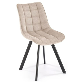 Virtuves Krēsls Halmar K549 61x47x84cm, Melns/Bēšs (V-CH-K/549-KR-BEŻOWY) | Halmar | prof.lv Viss Online