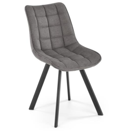 Virtuves Krēsls Halmar K549 61x47x84cm, Melns/Pelēks (V-CH-K/549-KR-POPIELATY) | Halmar | prof.lv Viss Online