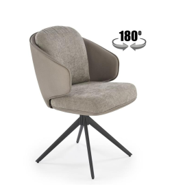 Virtuves Krēsls Halmar K554 50x54x81cm, Melns/Pelēks (V-CH-K/554-KR-POPIELATY) | Halmar | prof.lv Viss Online