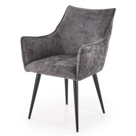 Virtuves Krēsls Halmar K559 59x60x85cm, Melns/Pelēks (V-CH-K/559-KR-POPIELATY) | Halmar | prof.lv Viss Online