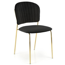 Virtuves Krēsls Halmar K499 50x43x85cm, Zelta/Melns (PROMO-K/499-CZARNY) | Halmar | prof.lv Viss Online