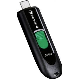 Transcend JetFlash 790C Флеш-накопитель USB Type-C Черный | USB-карты памяти | prof.lv Viss Online