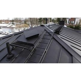 Ruukki SafeGrip 400 Staircase RR23/Dark Grey | Roofing | prof.lv Viss Online