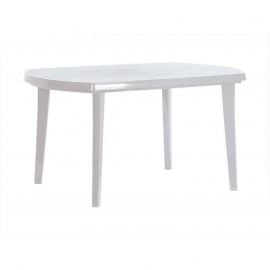 Keter Elise Garden Table, 137x90x73cm, White (29180054400) | Garden tables | prof.lv Viss Online