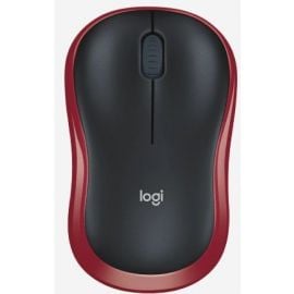 Беспроводная мышь Logitech M185 красно-черная (910-002240) | Компьютерные мыши | prof.lv Viss Online