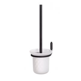 Faucet for toilet bowl MINI, stainless steel, glass | Toilet brushes | prof.lv Viss Online