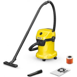 Karcher WD 3 V-17/4/20 Construction Vacuum Cleaner Yellow/Black (1.628-101.0) | Vacuum cleaners | prof.lv Viss Online