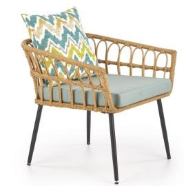 Halmar Garden Chair GARDENA 1S 70x58x71cm, natural (V-CH-GARDENA_1S-FOT) | Garden chairs | prof.lv Viss Online