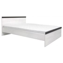 Black Red White Porto Double Bed 160x200cm, Without Mattress, White/Black | Beds | prof.lv Viss Online