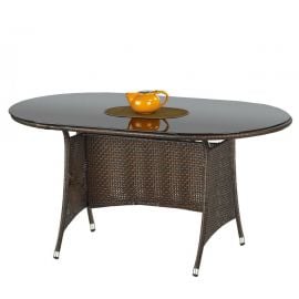 Стол для сада Halmar Master, 150x90x74см, коричневый (V-CH-MASTER-ST) | Садовые столы | prof.lv Viss Online