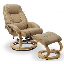 Halmar Matador Massage Chair, Eco Leather, Beige (V-CH-MATADOR-FOT-BEŻOWY) | Massage chairs | prof.lv Viss Online