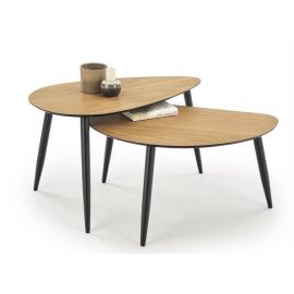Halmar Geneva Coffee Table, 80x45; - ;80x48cm, Oak (V-CH-GENEVA-LAW) | Coffee tables | prof.lv Viss Online