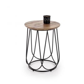 Halmar Nuriba Coffee Table, 40x40x51cm, Walnut Wood (V-CH-NUBIRA_S-LAW) | Living room furniture | prof.lv Viss Online