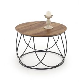 Halmar Nuriba Coffee Table, 60x60x41cm, Walnut Wood (V-CH-NUBIRA-LAW) | Living room furniture | prof.lv Viss Online