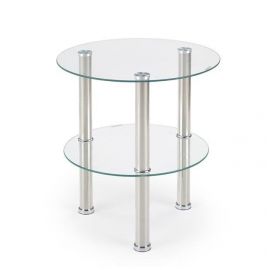 Halmar Sardina Glass Coffee Table, 45x45x48cm, Transparent (V-CH-SARDINIA-LAW-CLEAR) | Glass tables | prof.lv Viss Online