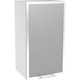 Шкаф для ванной комнаты Halmar VENTO GV-40/72 с деревянной плитой / стеклом, 40x72x30 см, белый (V-UA-VENTO-GV-40/72-LEWA) | Кухонная мебель | prof.lv Viss Online