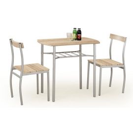 Ēdamistabas Komplekts Halmar LANCE galds + 2 krēsli, 82x50x75cm | Ēdamistabas komplekti | prof.lv Viss Online