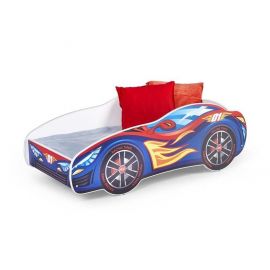 Halmar SPEED Bērnu gulta, 151x75xH55cm, ar matraci, krāsaina (V-PL-SPEED-LOZ)