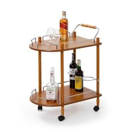 Журнальный столик Halmar Bar, 60x40 см, коричневый (2010001023982) | Кухонная мебель | prof.lv Viss Online