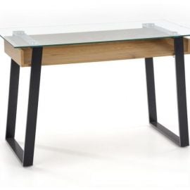 Halmar B-36 Writing Desk, 120x60x75cm, Grey, Oak (V-CH-B/36) | Dressing tables | prof.lv Viss Online