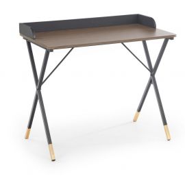 Halmar B-37 Writing Desk, 90x50x76cm, Black, Brown (V-CH-B/37) | Dressing tables | prof.lv Viss Online