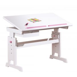 Детский письменный стол Halmar Baru, 109x55x88 см, белый (V-CH-BARU-BIURKO) | Детские столы | prof.lv Viss Online