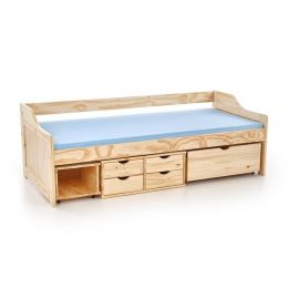 Детская кровать Halmar MAXIMA 2, 209x96x72 см, сосна | Детские кровати | prof.lv Viss Online