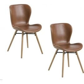 Home4you Batilda Divi Kitchen Chairs Brown | Chairs | prof.lv Viss Online