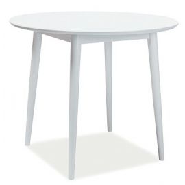 Signal Larson Kitchen Table 90x90cm, White (LARSONB90) | Signal | prof.lv Viss Online