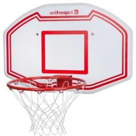 INSPORTLINE Basketbola vairogs ar stīpu un tīklu 91x61cm (14590)