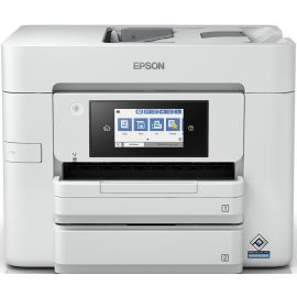 Epson WorkForce Pro WF-C4810DTWF Многофункциональный цветной принтер с чернилами, белый (C11CJ05403) | Офисное оборудование и аксессуары | prof.lv Viss Online