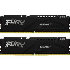 Operatīvā Atmiņa Kingston Fury Beast C40BBK2 DDR5 16GB CL40 Melna | Operatīvā atmiņa (ram) | prof.lv Viss Online