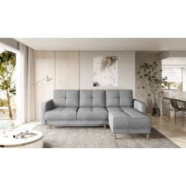 Eltap Roxi Gojo Corner Pull-Out Sofa 165x240x90cm, Grey (CO-ROX-U-04GO) | Sofas | prof.lv Viss Online