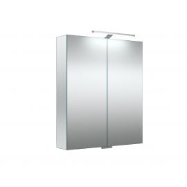Шкаф для ванной комнаты Raguvos Baldai Garda 60 с зеркальными дверцами и боковыми зеркалами (2102300) NEW | Зеркальные шкафы | prof.lv Viss Online
