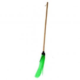 Street Sweeper with 150cm Round Handle, 50cm Brush, Green (0927002) | Brooms | prof.lv Viss Online