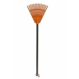 Small garden rake with 14 tines, 20cm, orange (0927011) | Rakes | prof.lv Viss Online