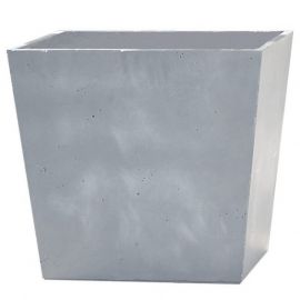 Keter Flower Pot Beton Conic Square 48x48x43cm, Light Grey (29197836021) | Flower pots | prof.lv Viss Online